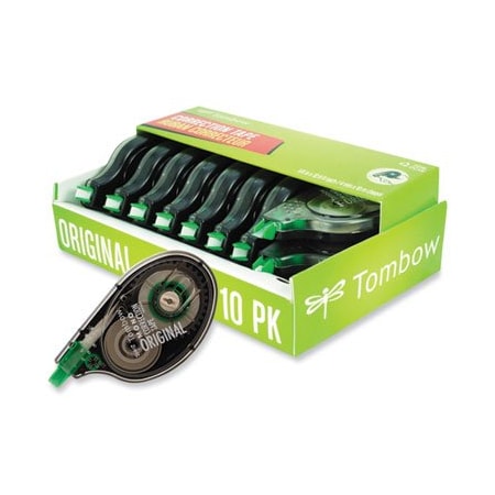 American Tombow TAPE, CORRECT1/6, WE, 10/PK 68720